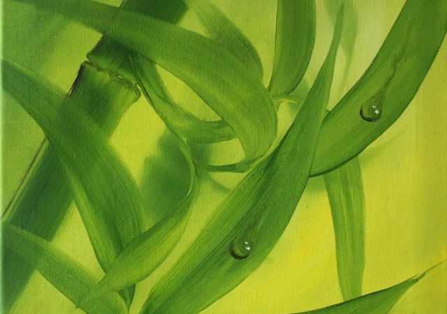 galerie-augustburk-blumen-bob ross-Bambustrilogie #1