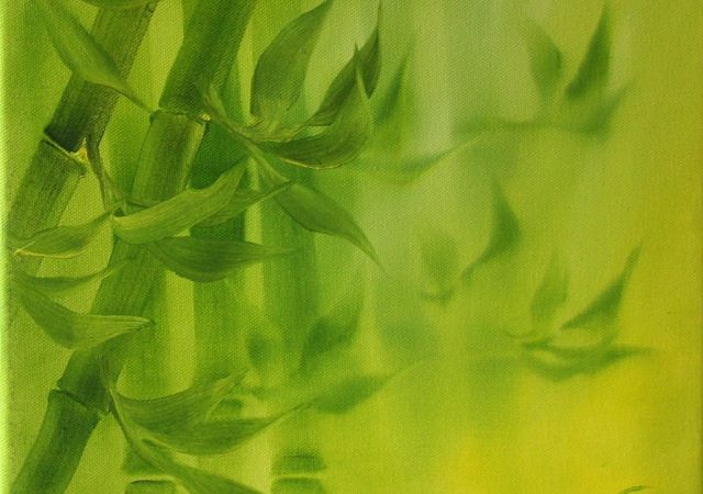 galerie-augustburk-blumen-bob ross-Bambustrilogie #3
