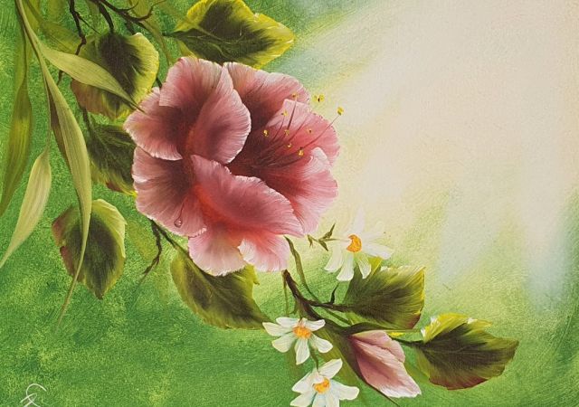 galerie-augustburk-blumen-bob ross-Blume Im Licht