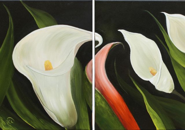 galerie-augustburk-blumen-bob ross-CallaDuo