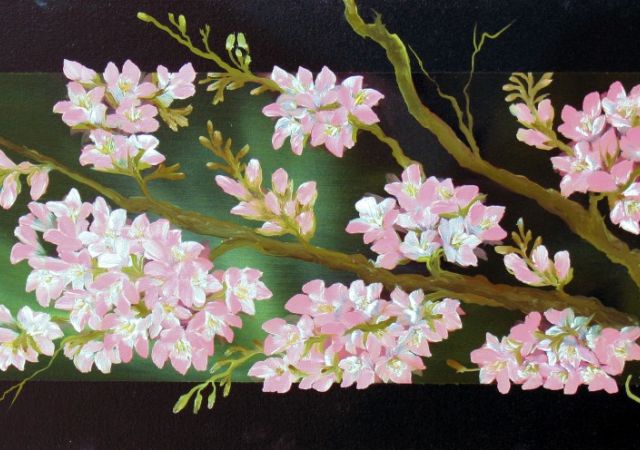 galerie-augustburk-blumen-bob ross-Kirschblüte