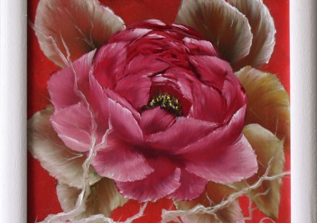 galerie-augustburk-blumen-bob ross-Magenta Trio #2