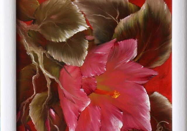 galerie-augustburk-blumen-bob ross-Magenta Trio #3