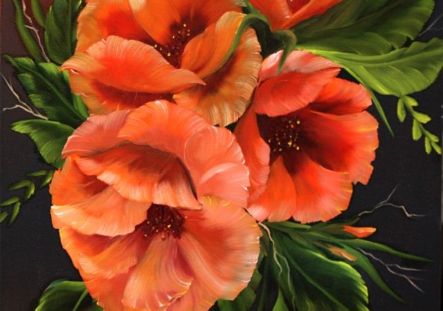 galerie-augustburk-blumen-bob ross-Mohngrüße
