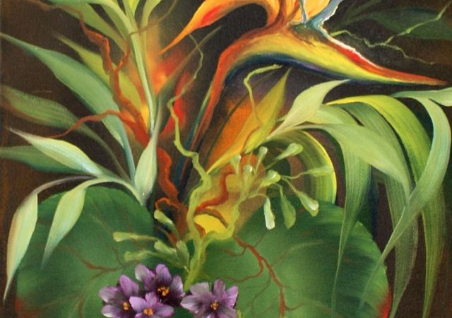 galerie-augustburk-blumen-bob ross-Papageiblüte