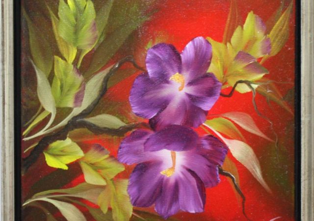 galerie-augustburk-blumen-bob ross-Purpurtrio #2