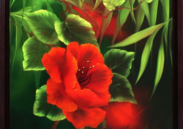 galerie-augustburk-blumen-bob ross-Rosenranke