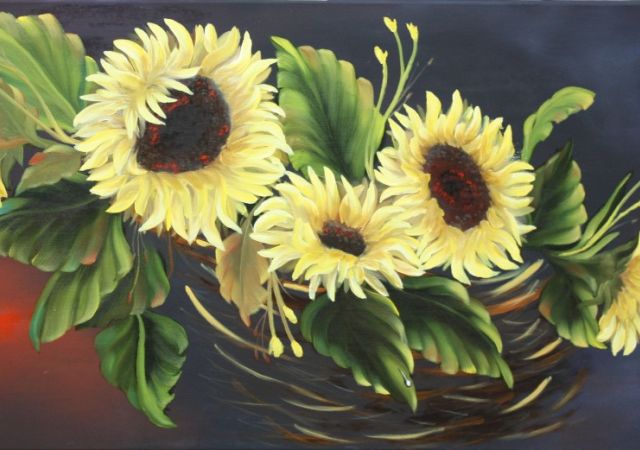 galerie-augustburk-blumen-bob ross-Sonnenkorb