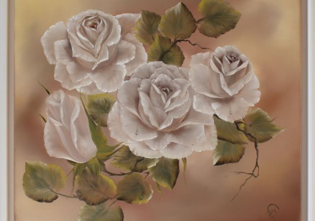 galerie-augustburk-blumen-bob ross-Ton In Ton