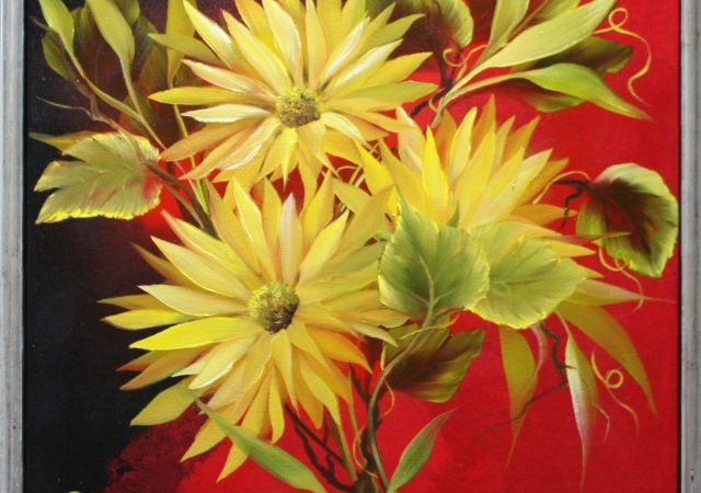 galerie-augustburk-blumen-bob ross-Toskanablüte #2