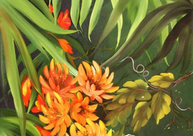 galerie-augustburk-blumen-bob ross-Tropisch
