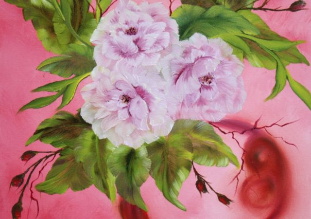 galerie-augustburk-blumen-bob ross-Wildröschen
