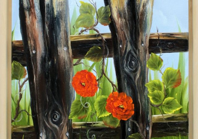 galerie-augustburk-blumen-bob ross-Zaungast