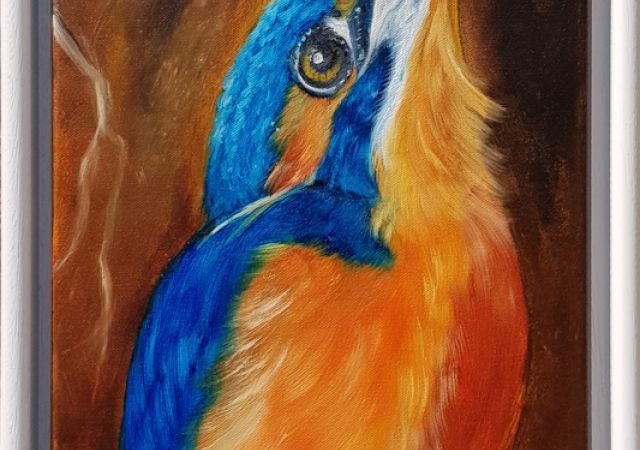 galerie-augustburk-Tiere-bob ross-Eisvogel #2