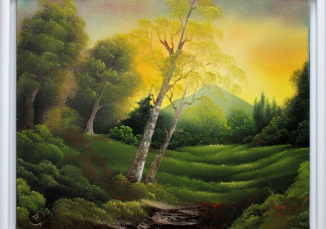 galerie-augustburk-landschaften-bob ross-Dämmerung
