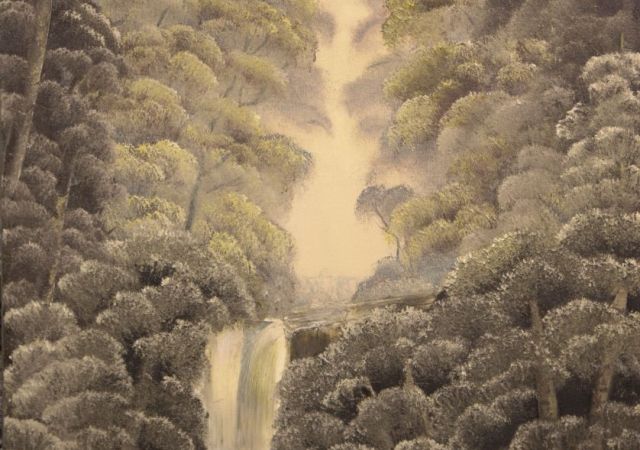 galerie-augustburk-landschaften-bob ross-Dsungelklippe