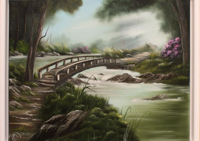 galerie-augustburk-landschaften-bob ross-Frühlicht