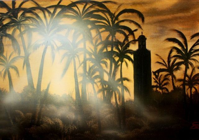 galerie-augustburk-landschaften-bob ross-Marokko