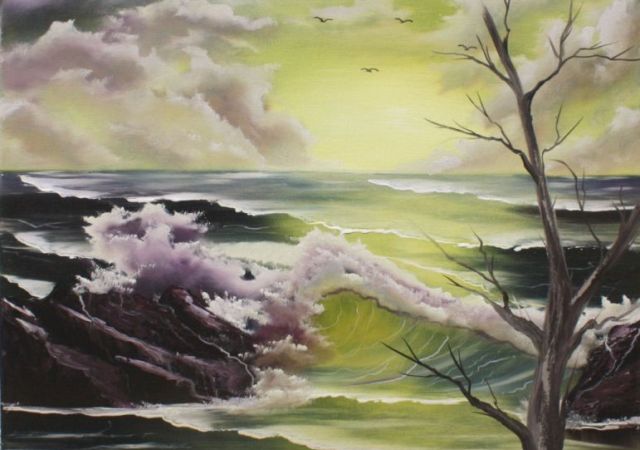 galerie-augustburk-landschaften-bob ross-Meeresleuchten II