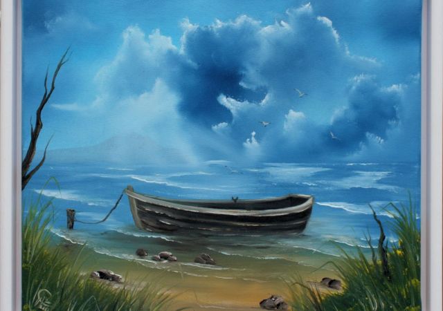 galerie-augustburk-landschaften-bob ross-Ruderpause