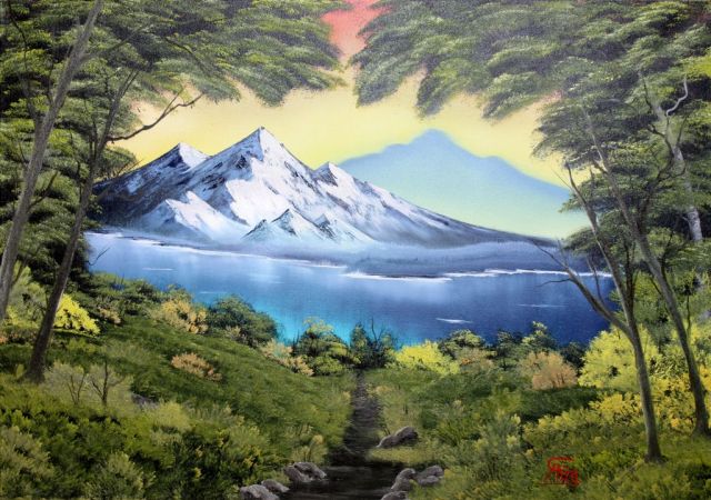 galerie-augustburk-landschaften-bob ross-Schattenberg