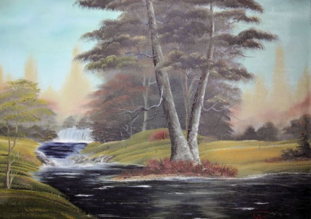 galerie-augustburk-landschaften-bob ross-Sommerende