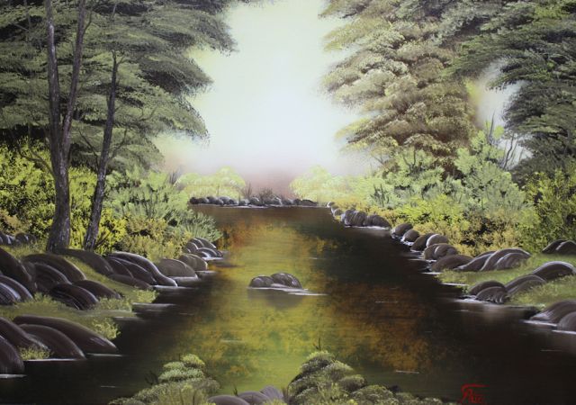 galerie-augustburk-landschaften-bob ross-Spiegelbach