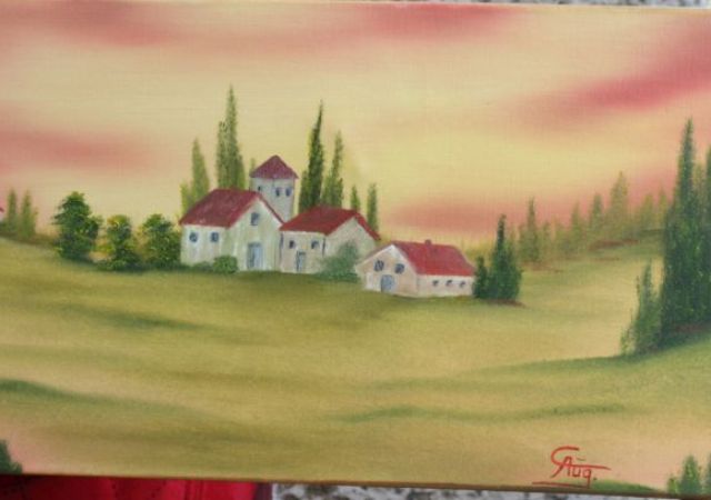 galerie-augustburk-landschaften-bob ross-Toskana