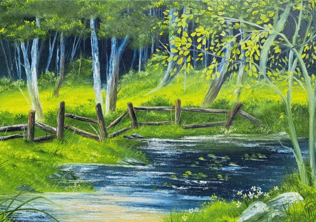 galerie-augustburk-landschaften-bob ross-Waldkoppel