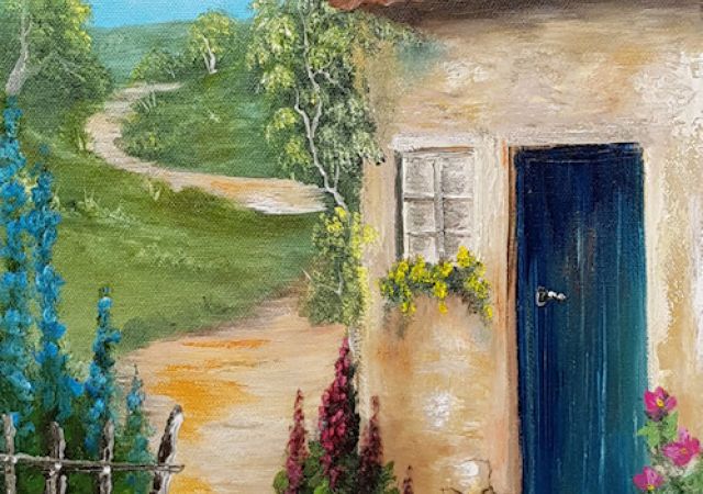 Galerie-Augustburk-Malschule-Bob Ross-Finka