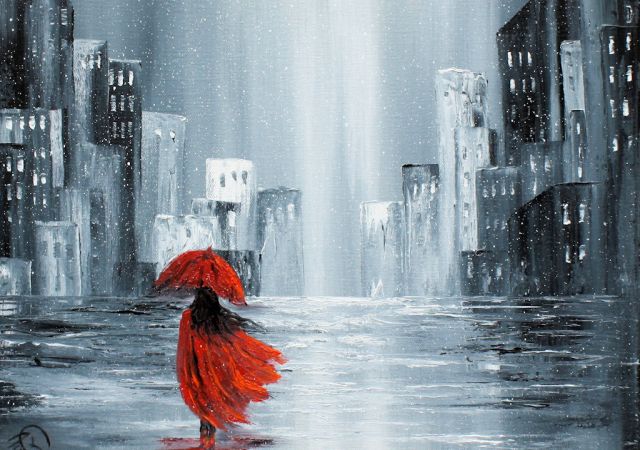 Galerie-Augustburk-Malschule-Bob Ross-Umbrella