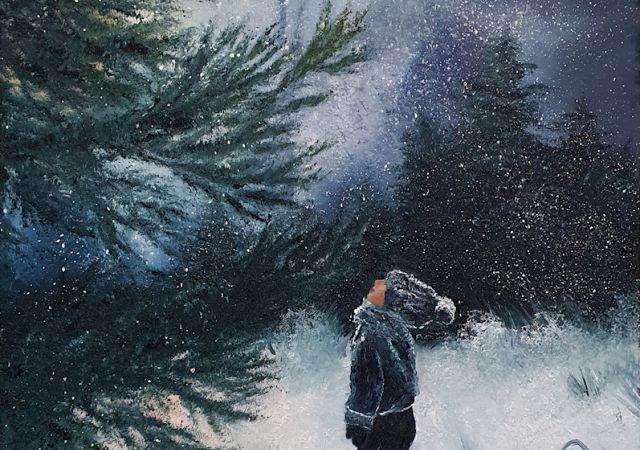 Galerie Augustburk-Malschule-Winterjunge