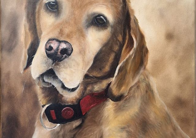 Bob Ross- Tierportait - Balu